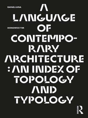 cover image of A Language of Contemporary Architecture